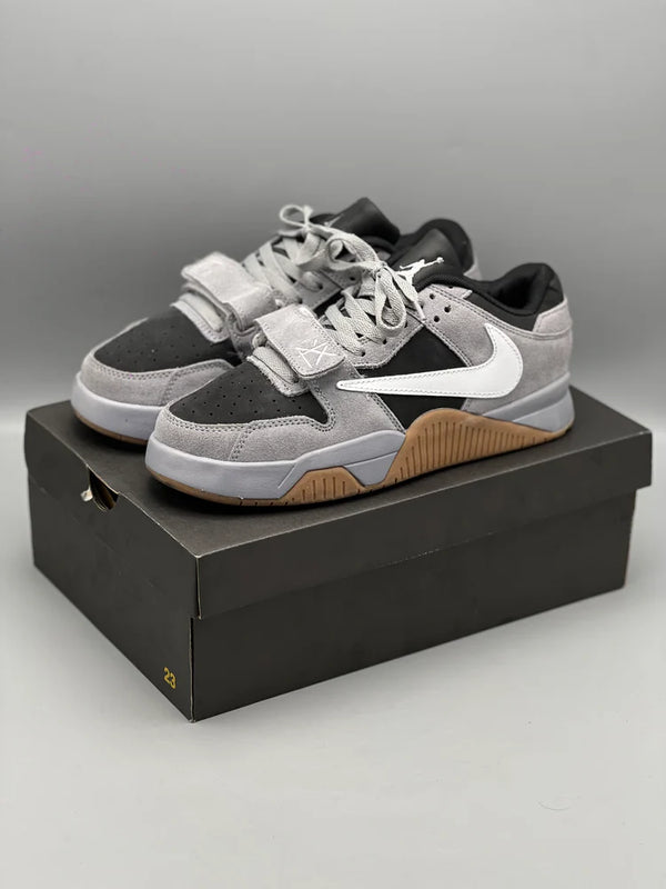 JORDAN X TRAVIS SCOTT CUT THE CHECK GRAY