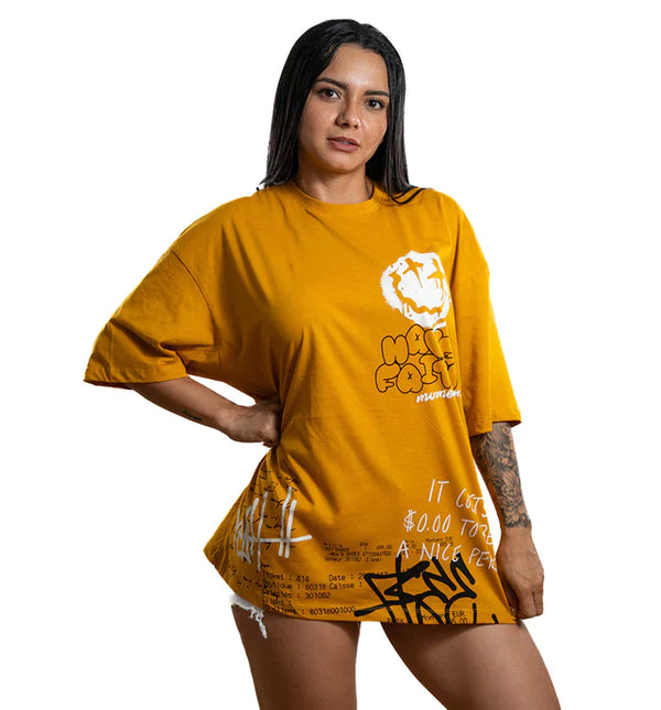 CAMISETA OVERSIZE ENTER DAMA