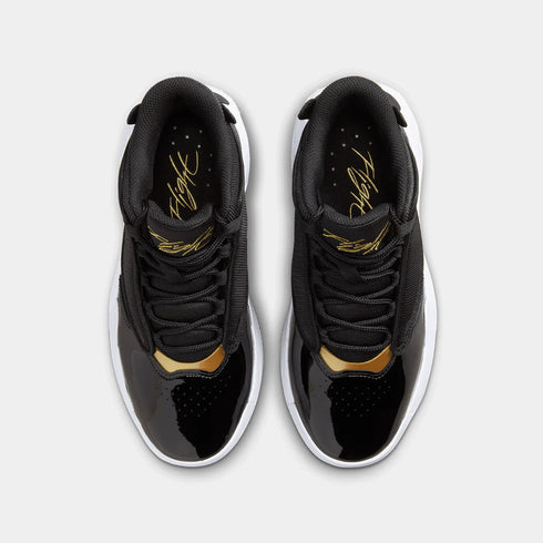 JORDAN MAX AURA 4 " BLACK METALLIC GOLD"