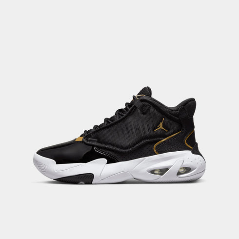 JORDAN MAX AURA 4 " BLACK METALLIC GOLD"