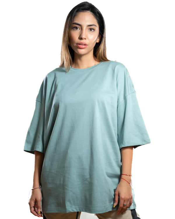 OVERSIZE BASICA VERDE SECO