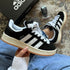 Adidas campus "Black White"