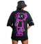 CAMISETA OVERSIZ D NEGRO KAWS