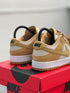 NIKE DUNK LOW GOLD SUEDE