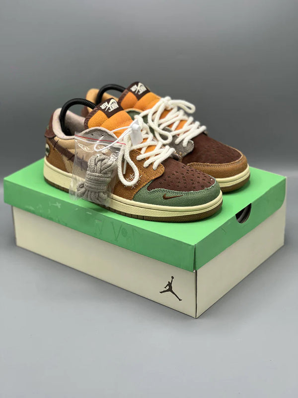 Jordan 1 Low x Zion "Voo Doo"