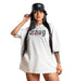 CAMISETA OVERSIZ D BLANCA TUPAC