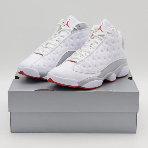 AIR JORDAN RETRO 13 WOLF GRIS BLANCO ROJO