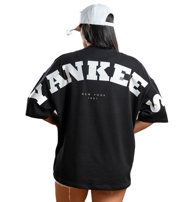 CAMISETA OVERSIZ D YANKEES NY