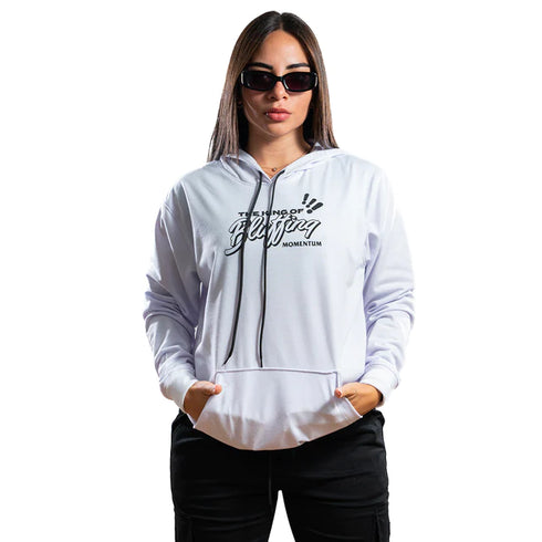 HOODIE BLANCO THE KING OF DAMA