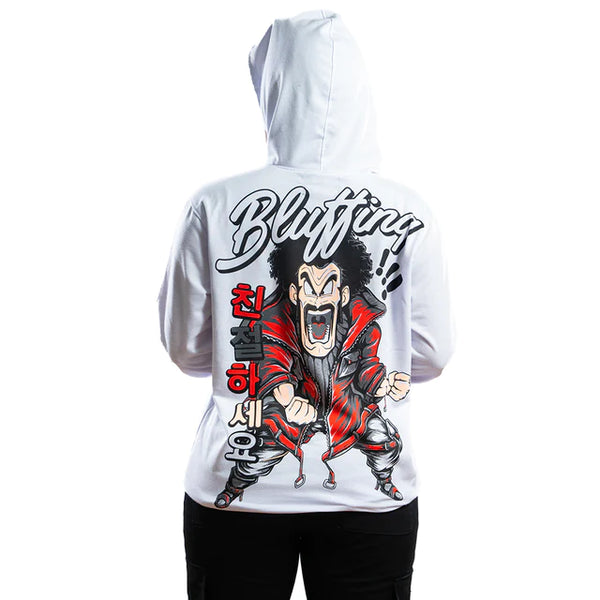 HOODIE BLANCO THE KING OF DAMA